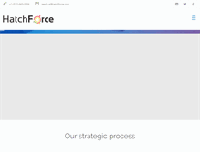 Tablet Screenshot of hatchforce.com